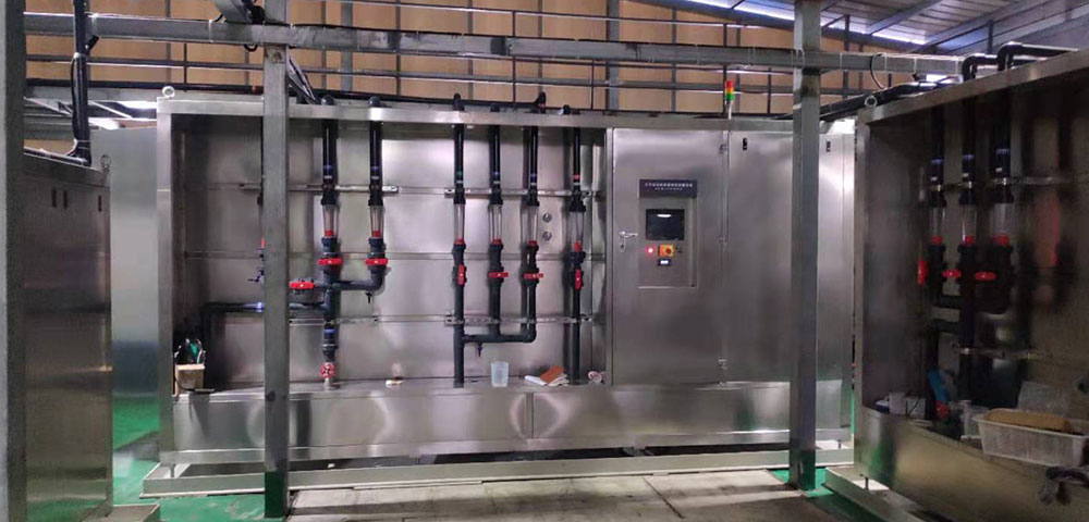 江蘇某發-電鍍廢水-處理量50噸-天處理系統，濃縮液采用低溫真空蒸發器-零排放項目
